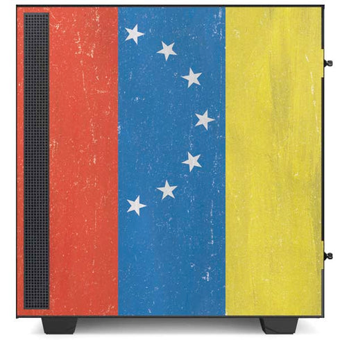 Venezuela Flag Distressed NZXT H510 Compact ATX Mid-Tower Case Skin